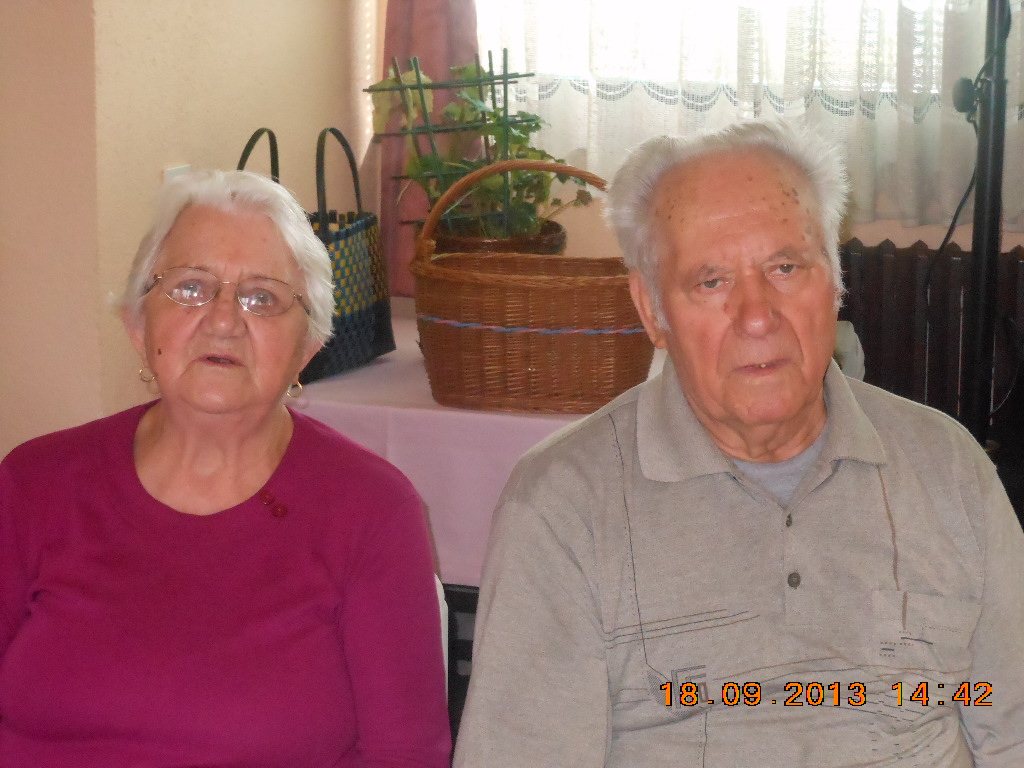 Sa suprugom Jelkom, 18. rujna 2013.